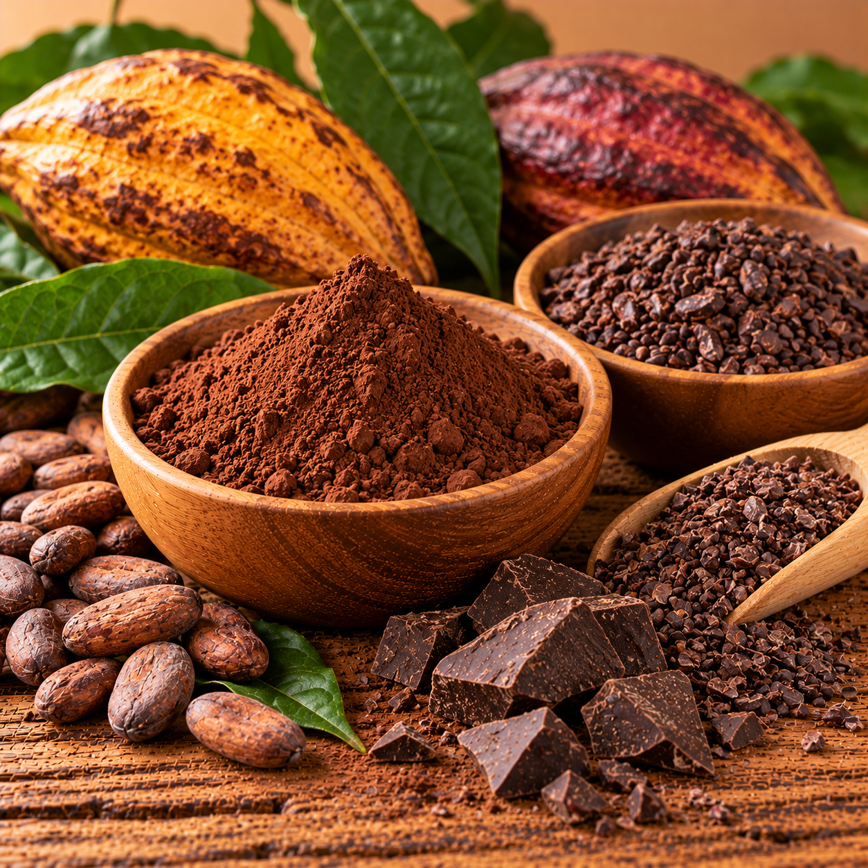 Chocolate 100% cacao granulado