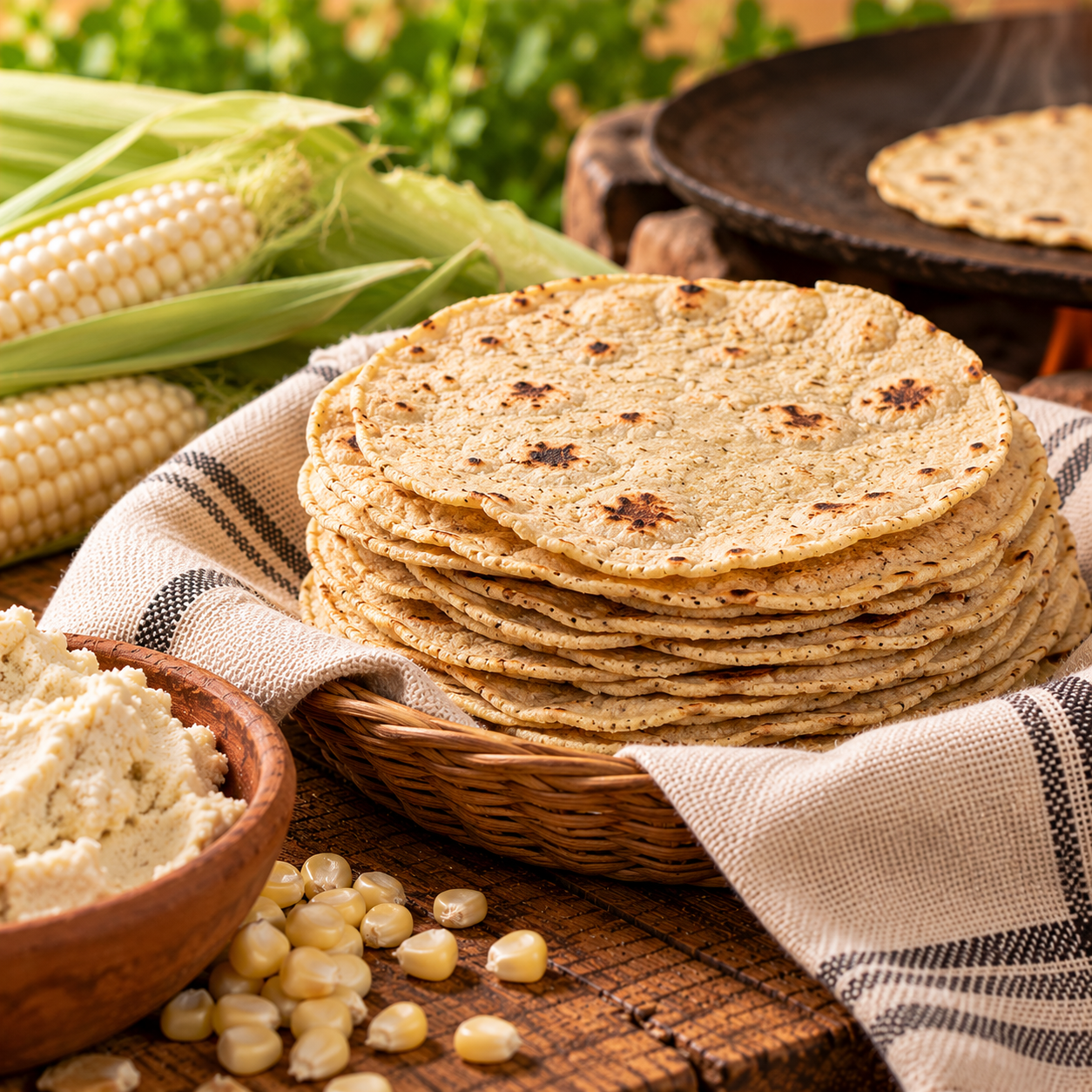 Tortilla hecha a mano