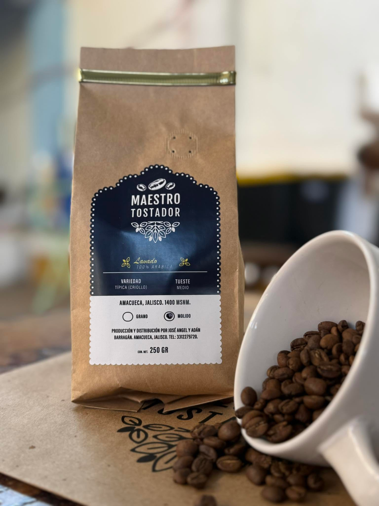 Café Jalisco proceso lavado